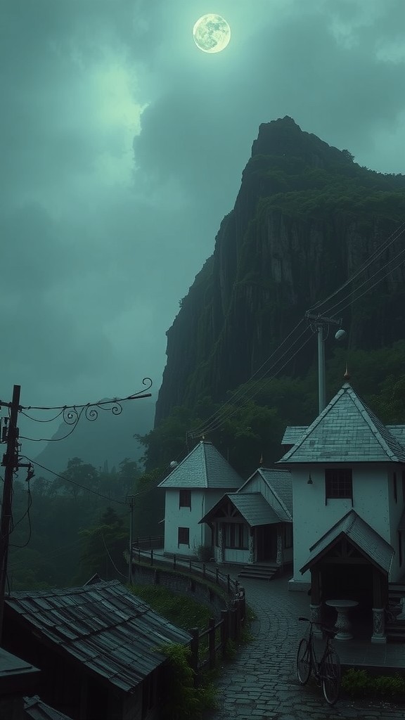 Letusan Gunung di Lembah Raya