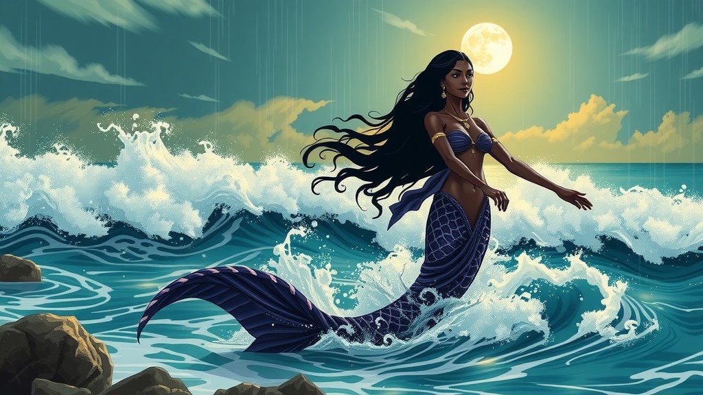 Mami Wata: The Enigmatic Spirit of the Sea