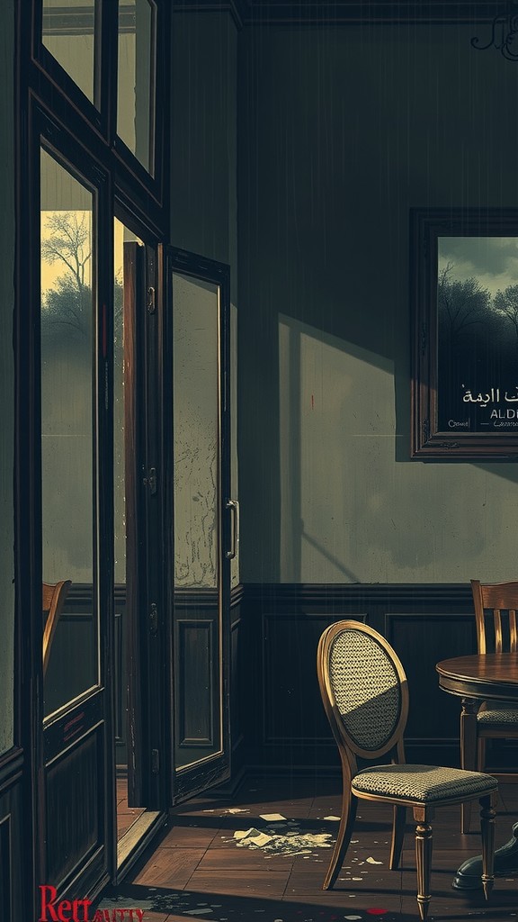 الكرسي المسكون في قهوة الحسين