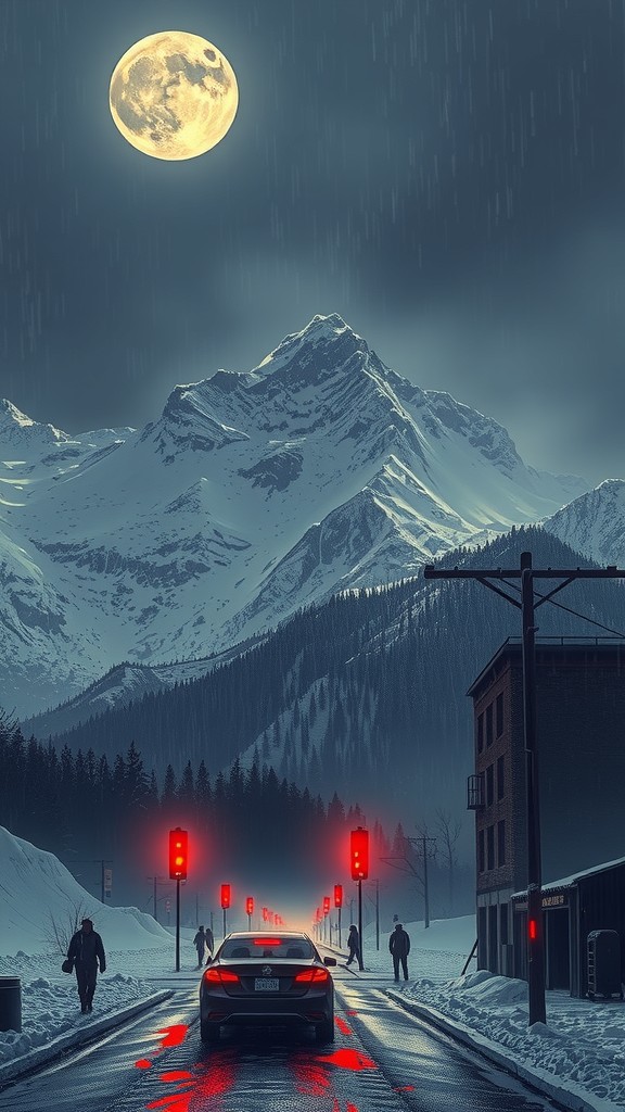 Whispers in the Blizzard: The Hiker's Fate