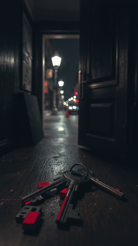 Pintu Misterius di Malam Gelap