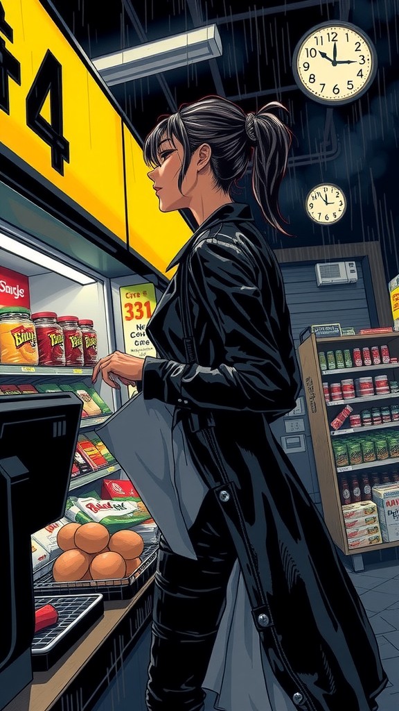 Peringatan di Supermarket 24 Jam