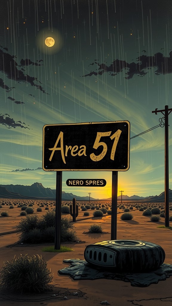 24 घंटे Area 51 के पास - एलियन की दुनिया में एडवेंचर!