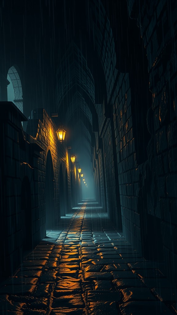 Whispers in the Dark: A Descent into the Catacombs