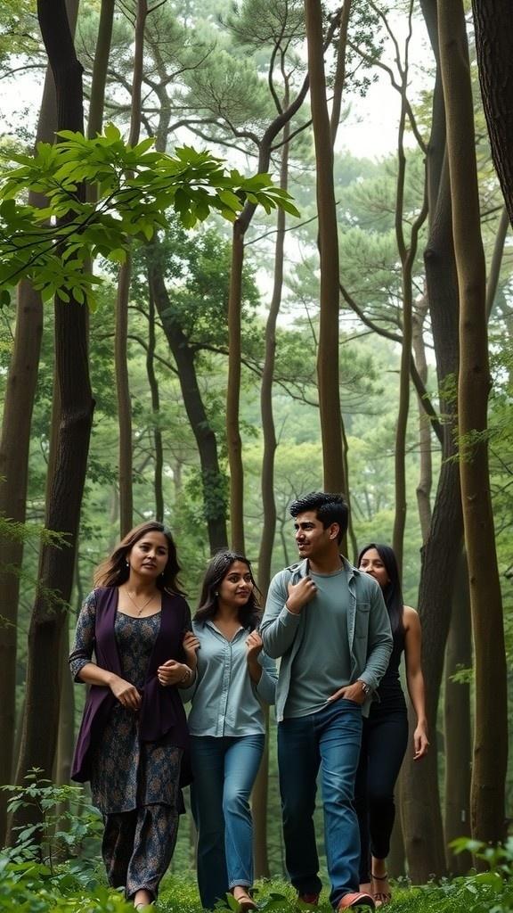 जंगल की सैर और अजीब कब्रिस्तान