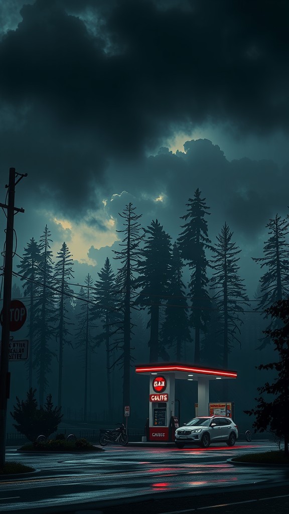 Chilling Secrets of the Abandoned Gas Station
