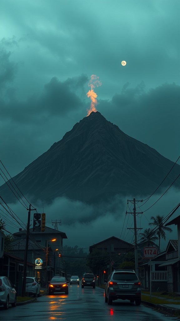 Misteri Gunung Rinjani yang Meledak
