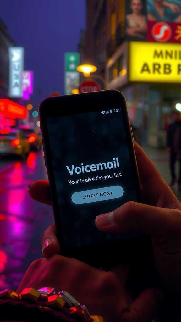 The Last Voicemail: A Chilling Warning