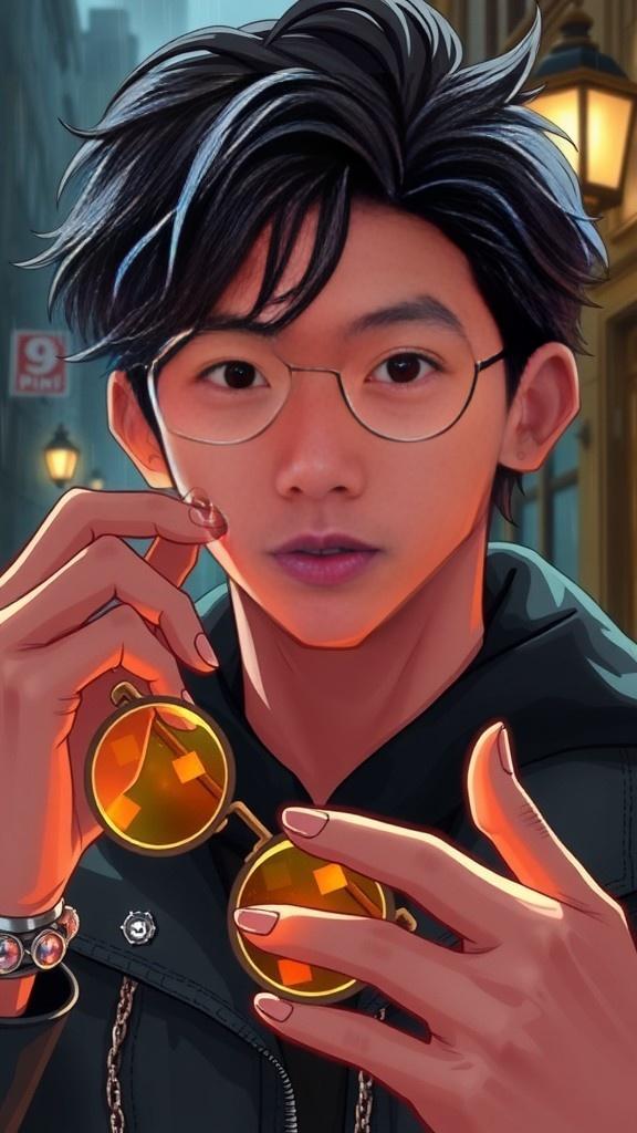 Kacamata Ajaib dan Rahasia Kampung