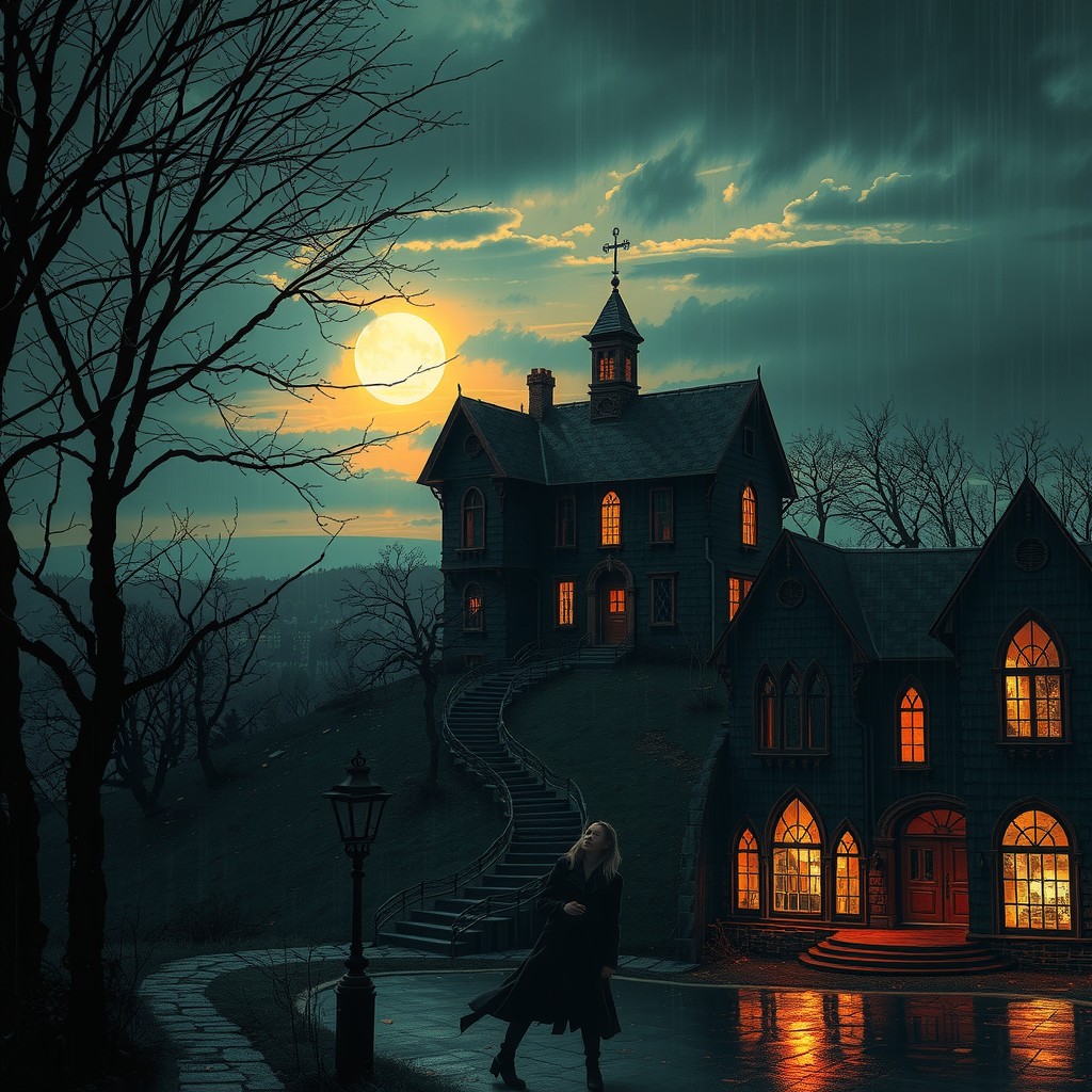 Hitchcockian Shadows: A Tale of Suspense