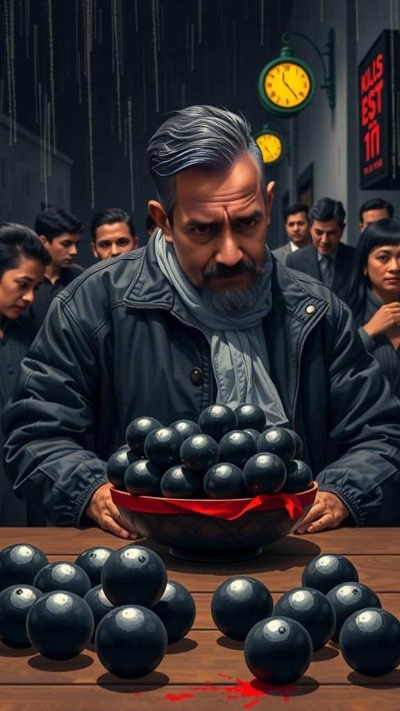 Bola Misterius di Mangkuk