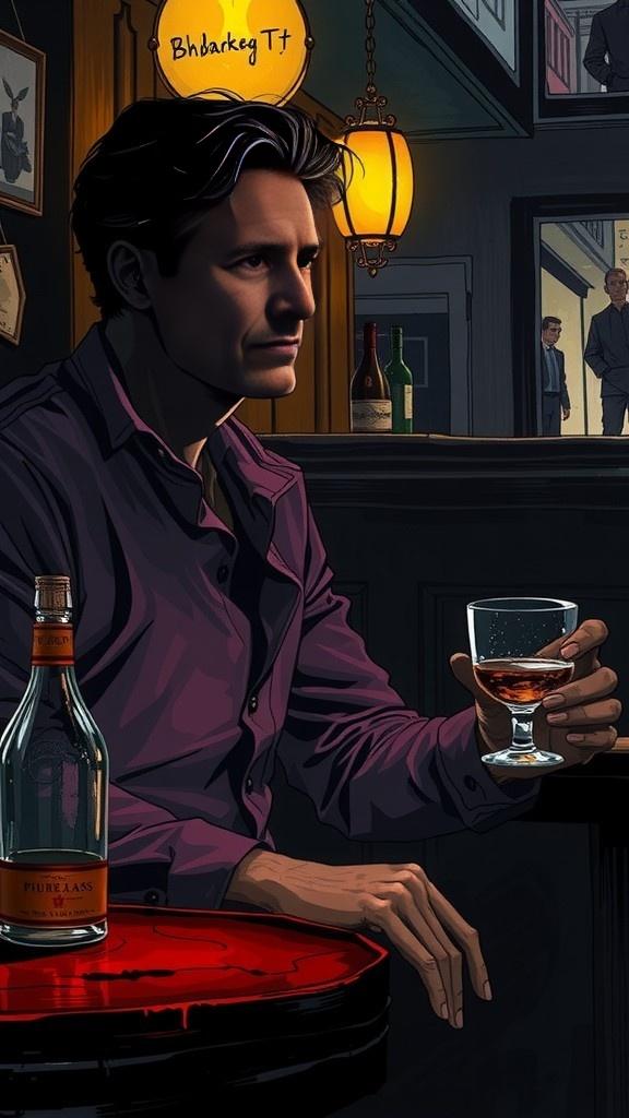 Hitchcockian Shadows: A Tale of Suspense