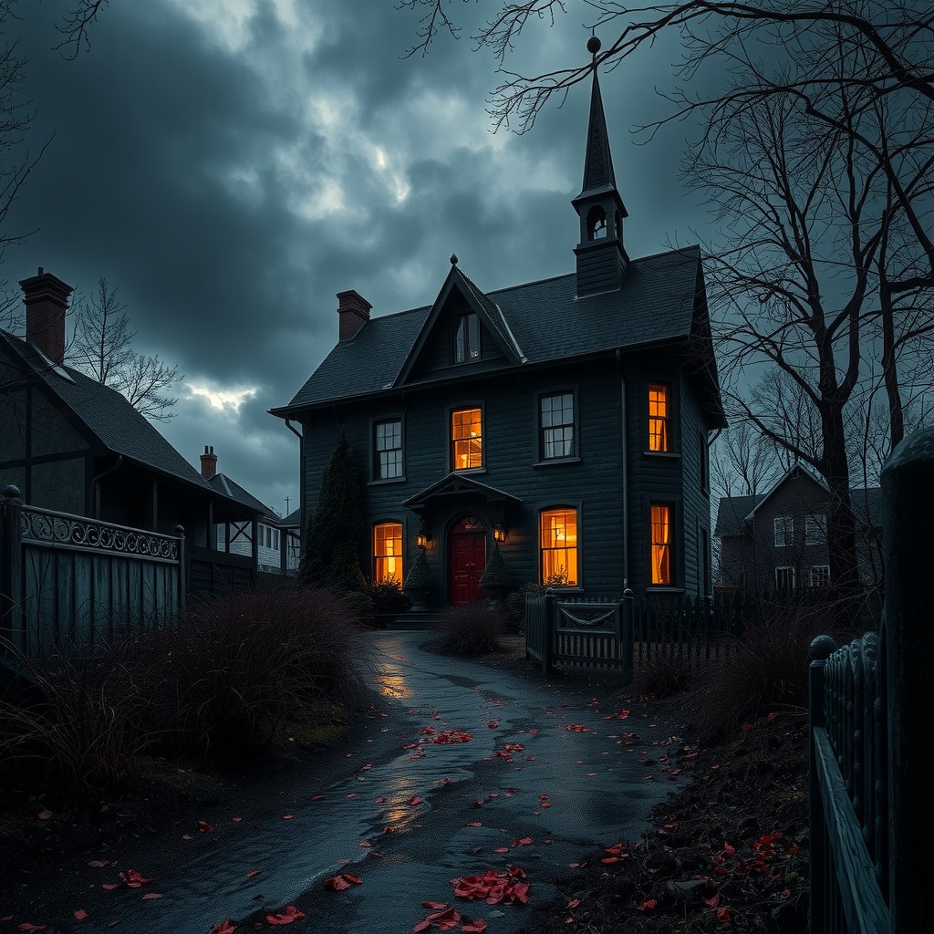 The Call of Darkness: The Haunted House Mystery