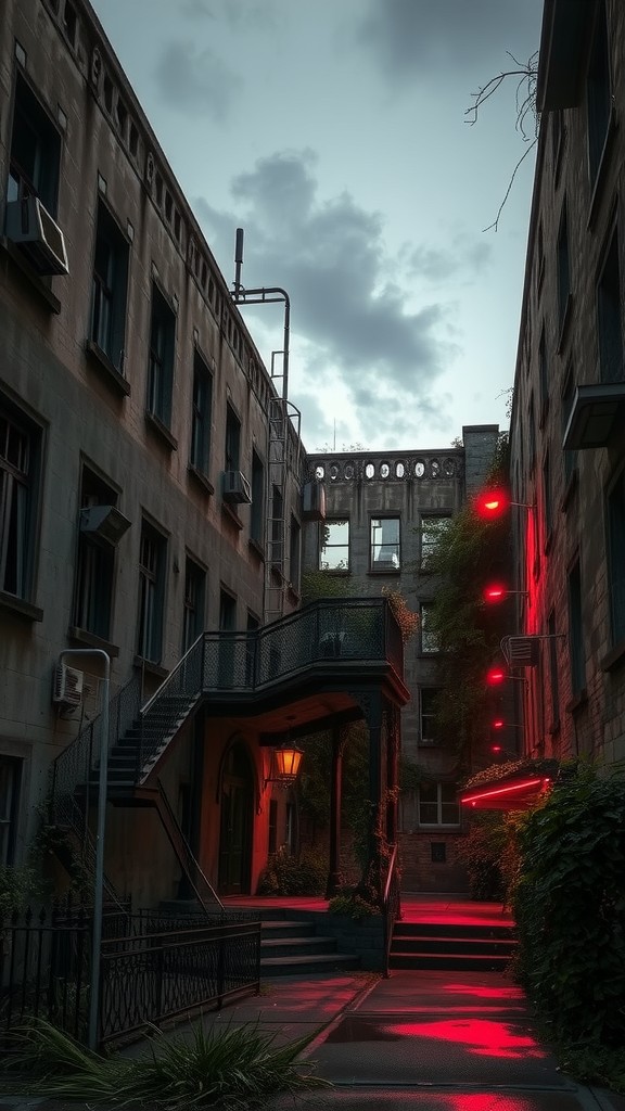 Reflections of Terror: Echoes in the Abandoned Hospital