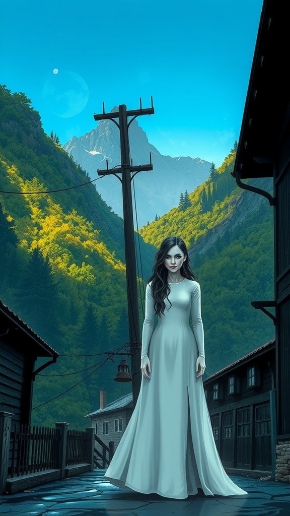 The Villagers and the Ghostly Tale