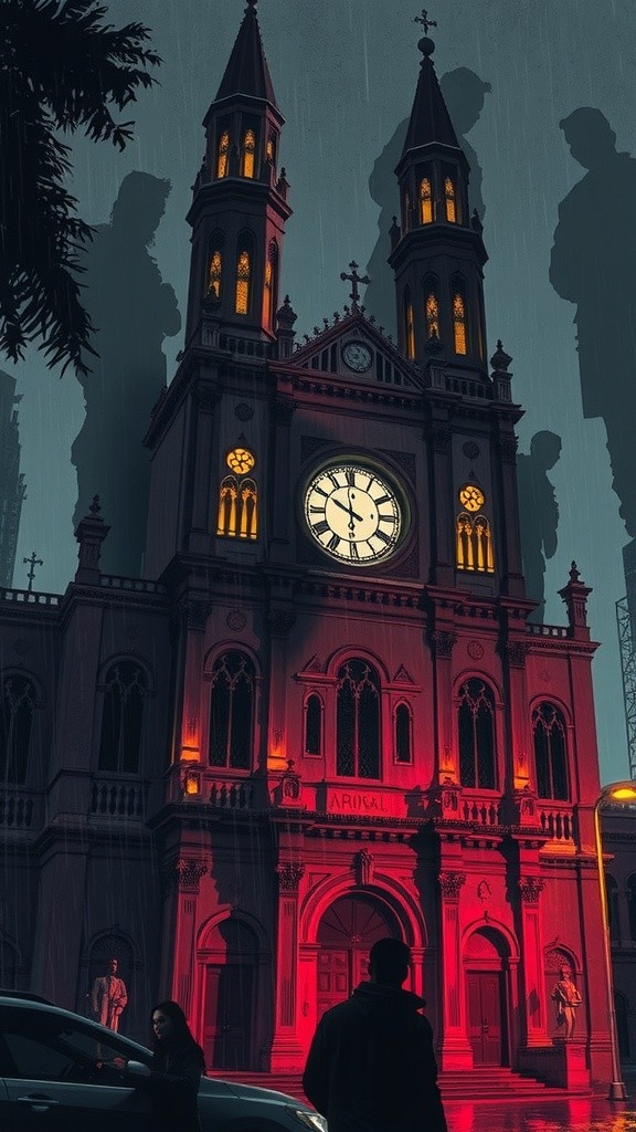 Whispers of the Manila Cathedral: A Night of Shadows