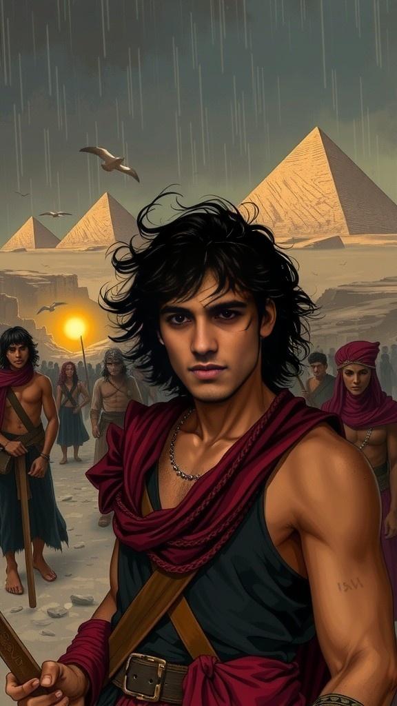 Moses Parts the Red Sea for Israel