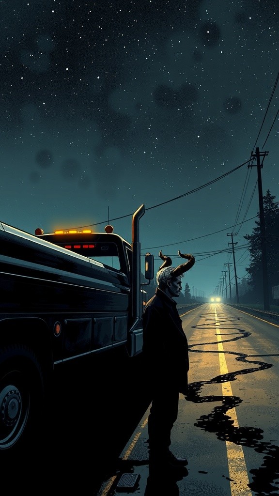 The Haunting Hitchhiker: A Night of Terror?
