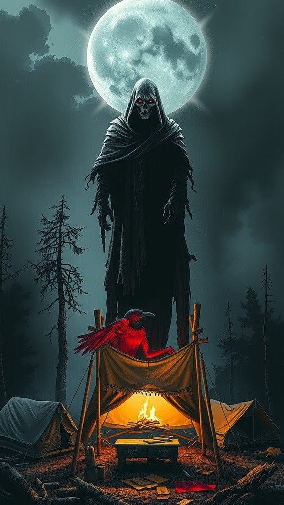 Whispers in the Woods: A Campfire Tale