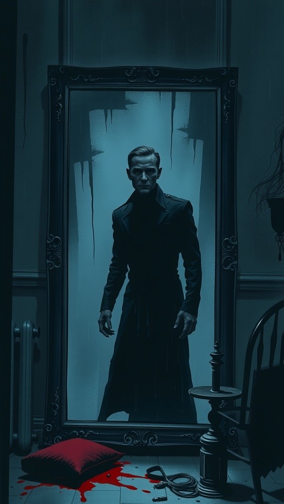 The Haunting Reflection: Mirza in the Mirror