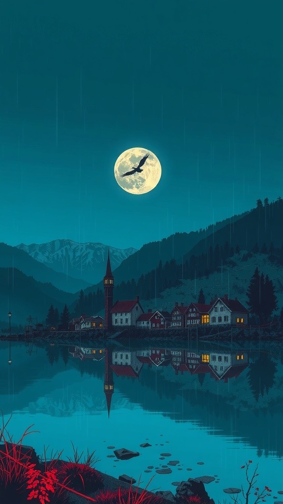 Rahasia Danau di Malam Bulan Purnama