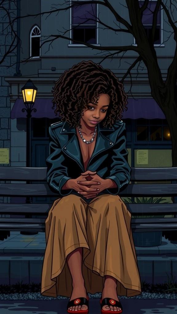 The Mad Girl Lucky and the Village Mystery