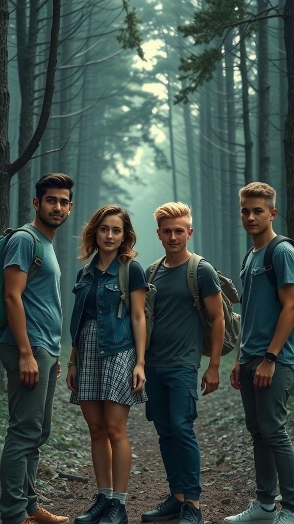 Trapped in a Living Nightmare: The Five-Friend Horror Story