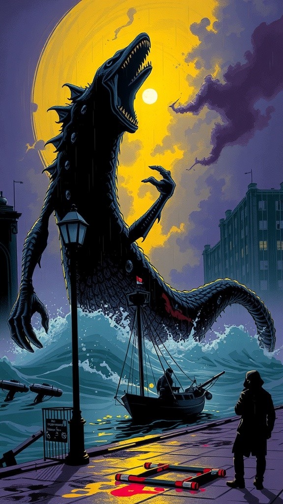 Encounter with the Giant Sea Monster