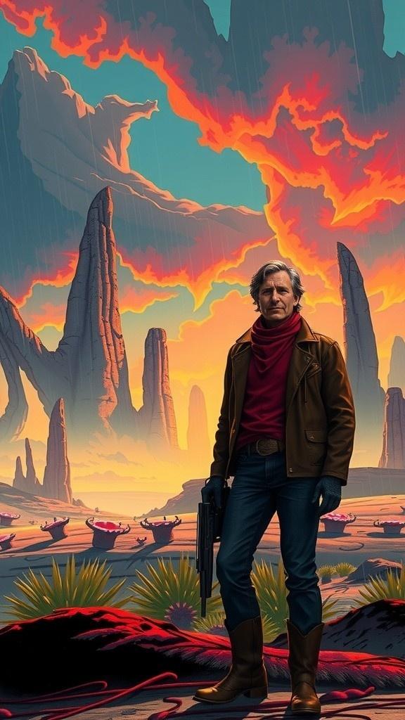 Cowboy Sheriff Buck: From Texas to TikTok on an Alien Planet!
