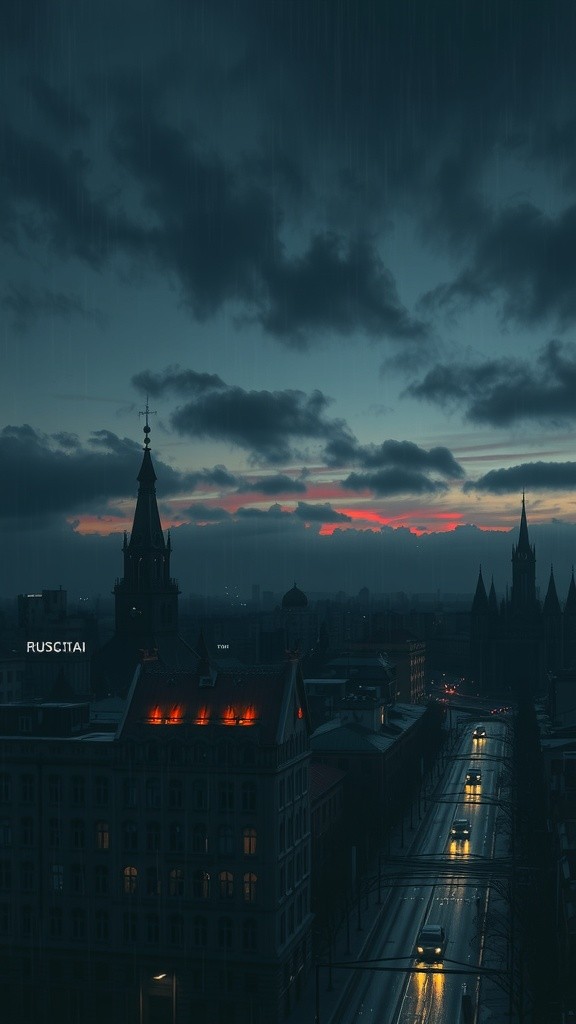Misteri Awan Raksasa Wajah Manusia di Langit Rusia!