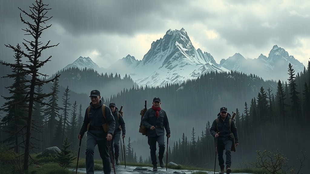 Ominous Wilderness: 1950s Soviet Mountain Range