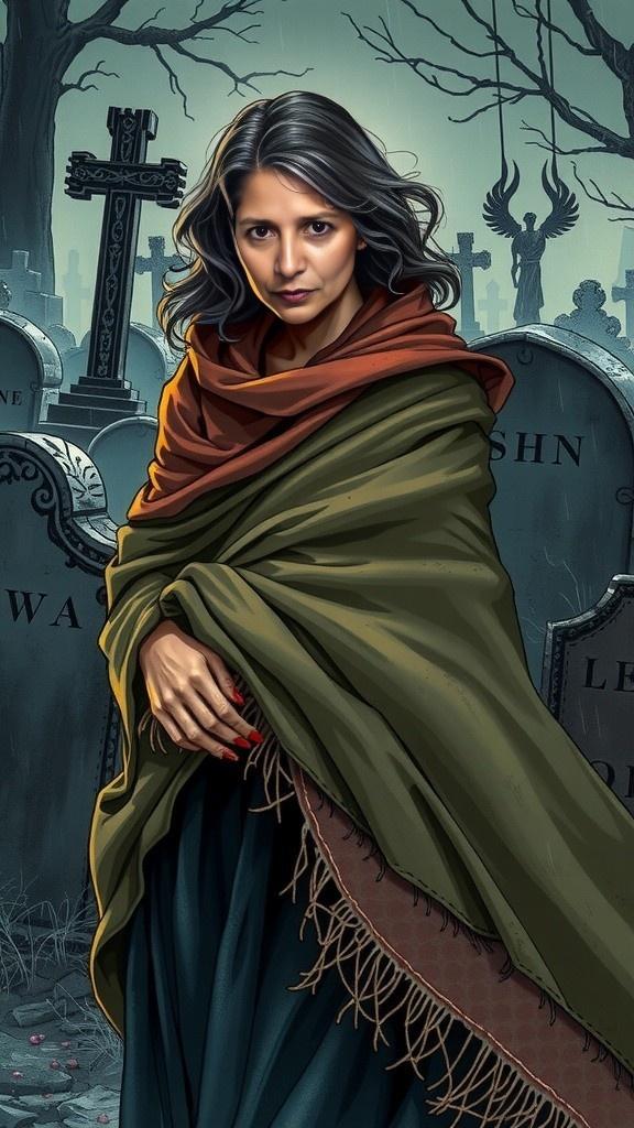 Whispers in the Twilight Graveyard