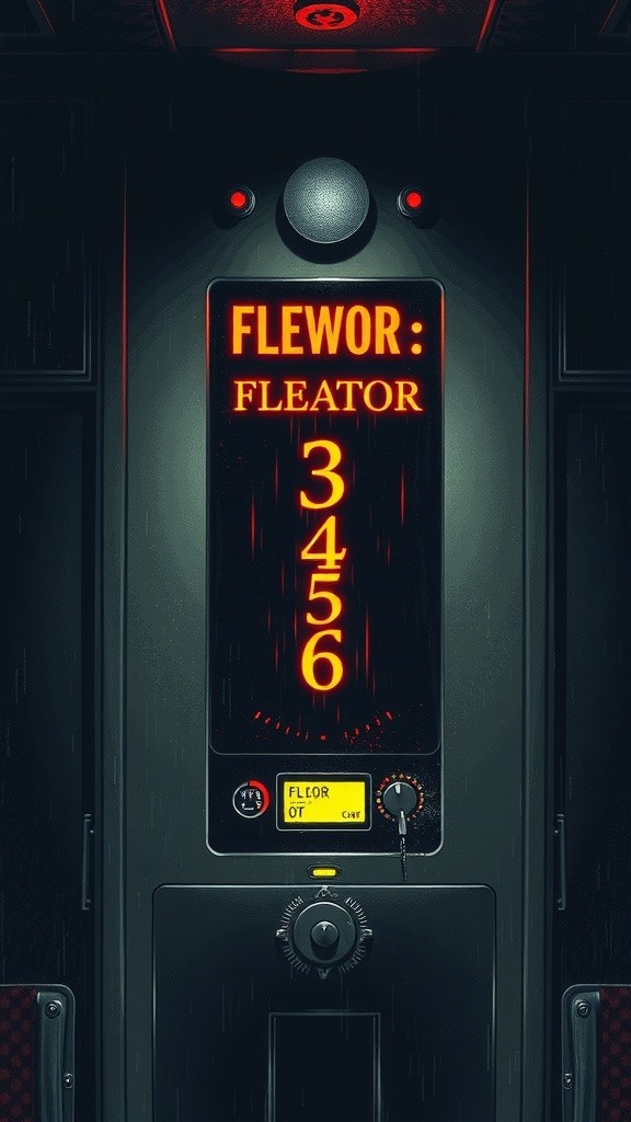 Reflection in the Elevator
