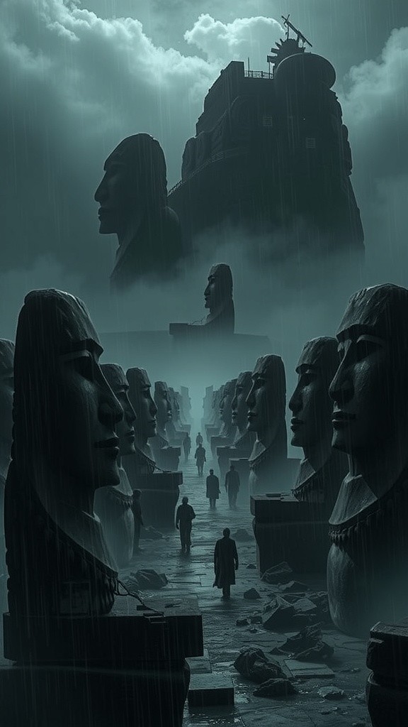 Misteri Patung Moai: Bagaimana Mereka 'Berjalan'?