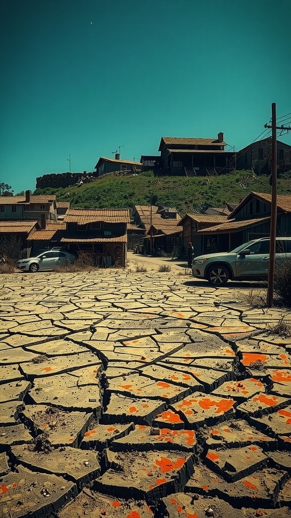 गाँव की सूखा समस्या और भगवान का संदेश
