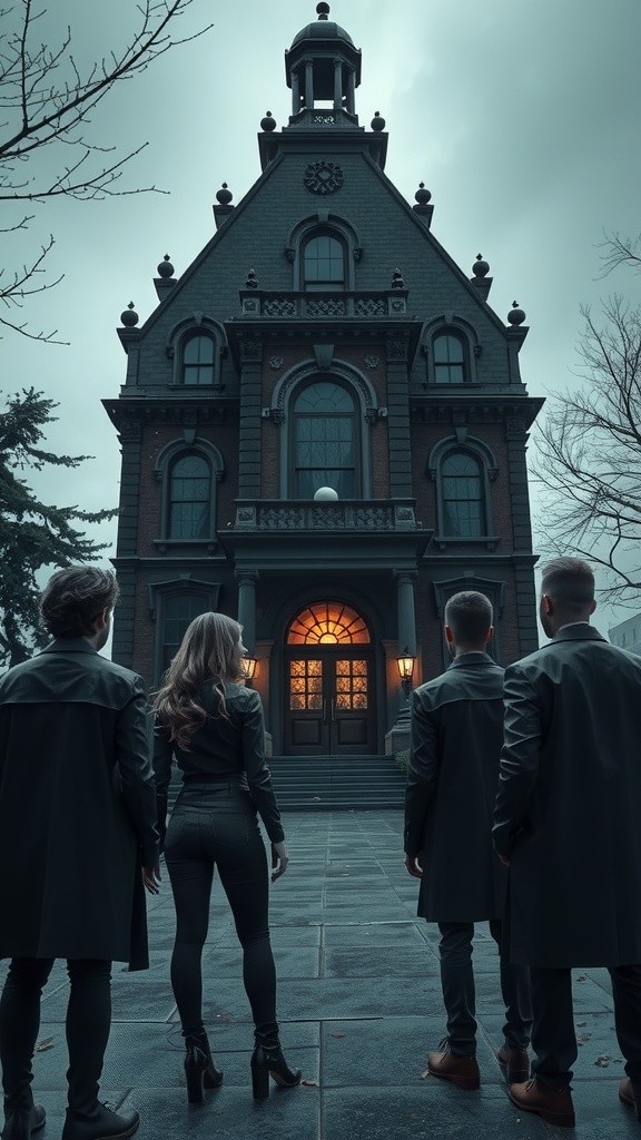 The Vanishing Photo: A Sinister Smile in the Mansion