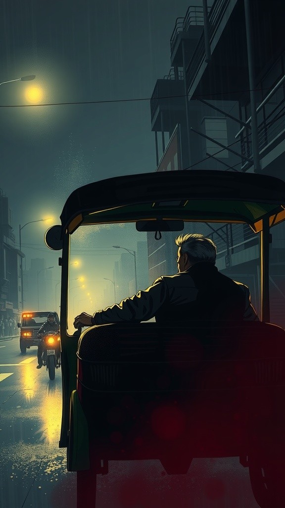 The Ghost Passenger: A Haunting Rickshaw Ride
