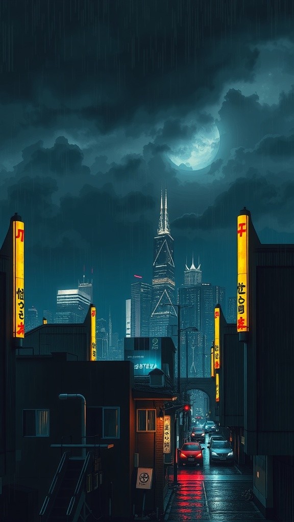 A Heroine in the Neon Lights