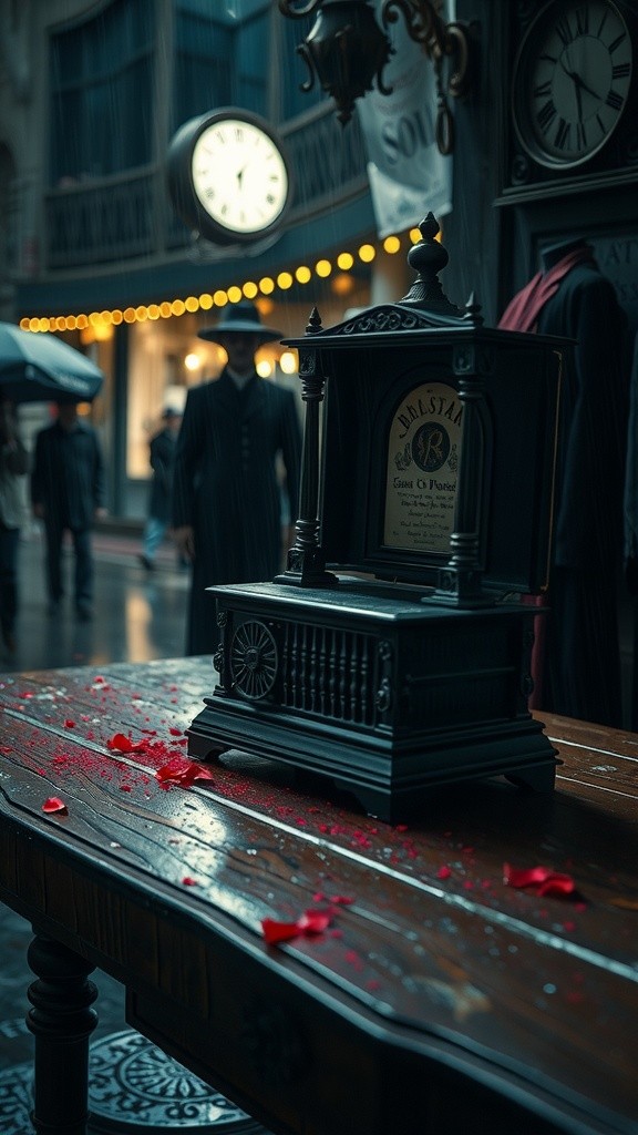 The Haunting Melody of the Antique Music Box