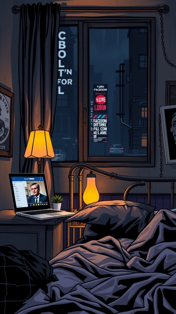 The Sleep Stream: A Chilling Encounter