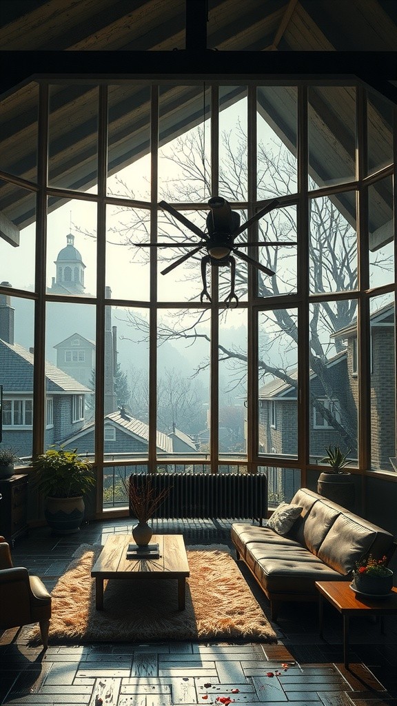 Surprise Gift: Giant Spider Crawls Out!