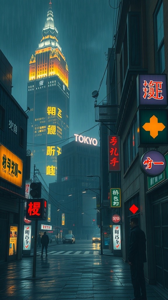 Nighttime Magic in Tokyo