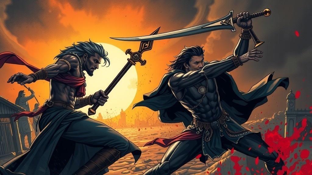 महाभारत: भीष्म की क्रोध और अर्जुन की वीरता
