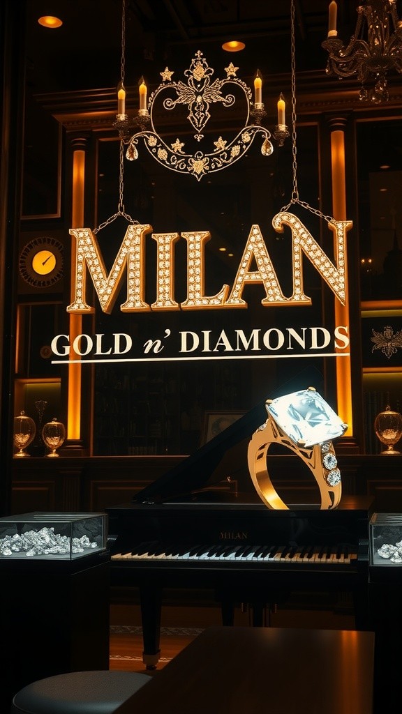 Moments of Elegance with Milan Gold n Diamonds
