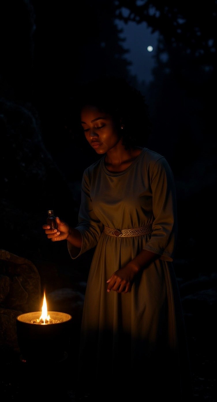 Anika's Sacred Oil: The Vanquishing of Satan