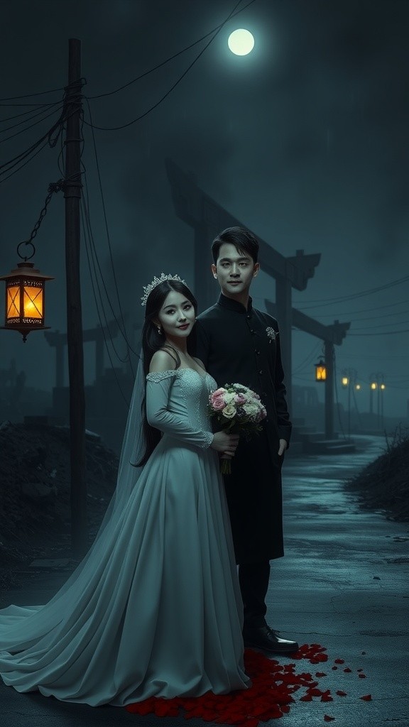 Larangan Menyapa Pengantin di Malam Hari