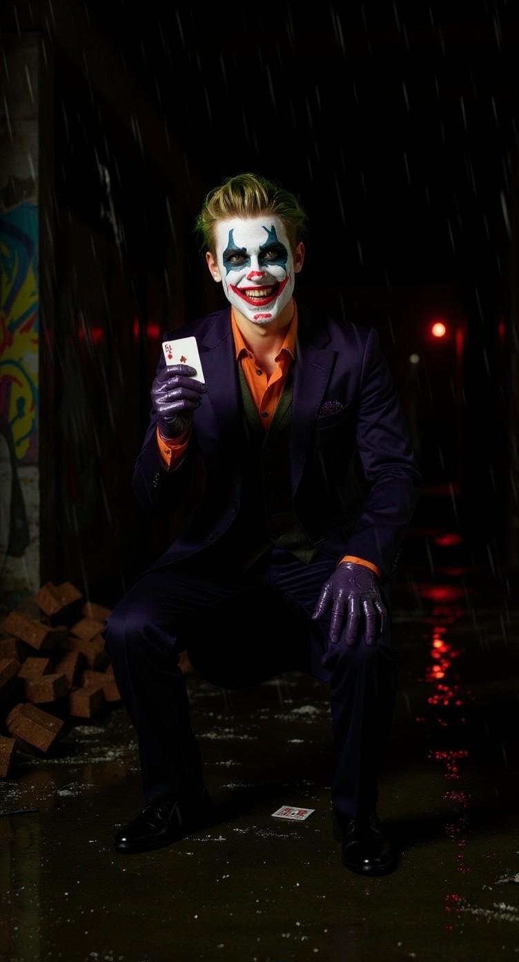 Batman and Spider-Man vs. Joker and Green Goblin