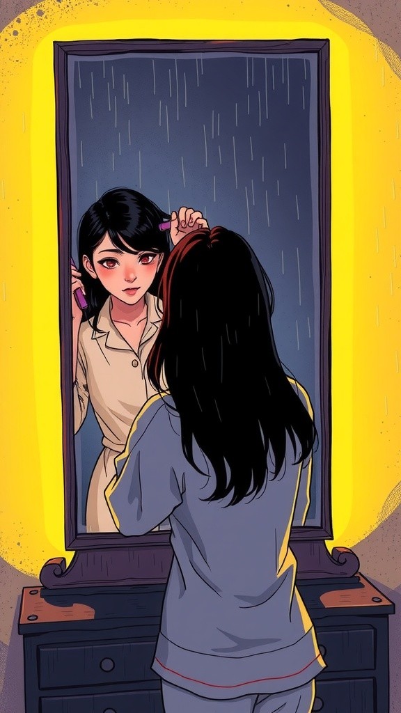 Whispers from the Reflection: A Nightmarish Tale