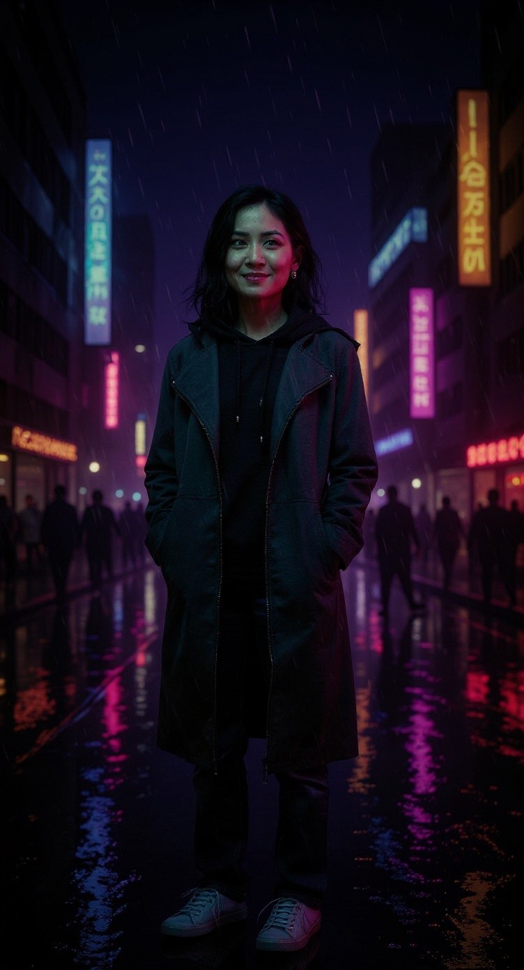 Tokyo's Nighttime Secret: A Girl's Magical Power