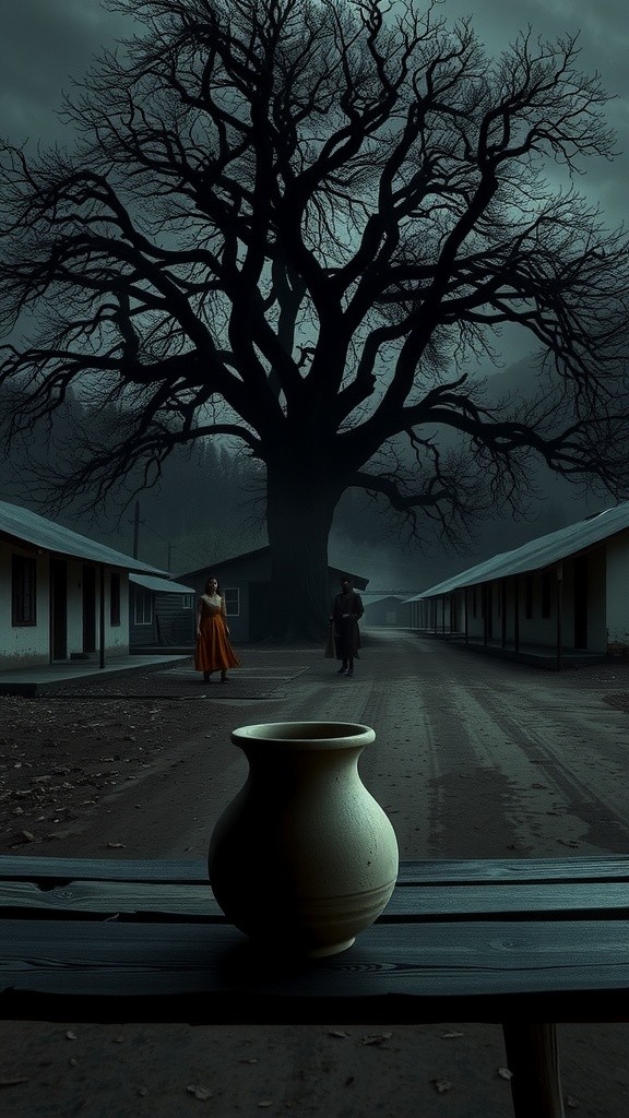 The Girl and the Dark Spirit: A Tale of Light and Greed